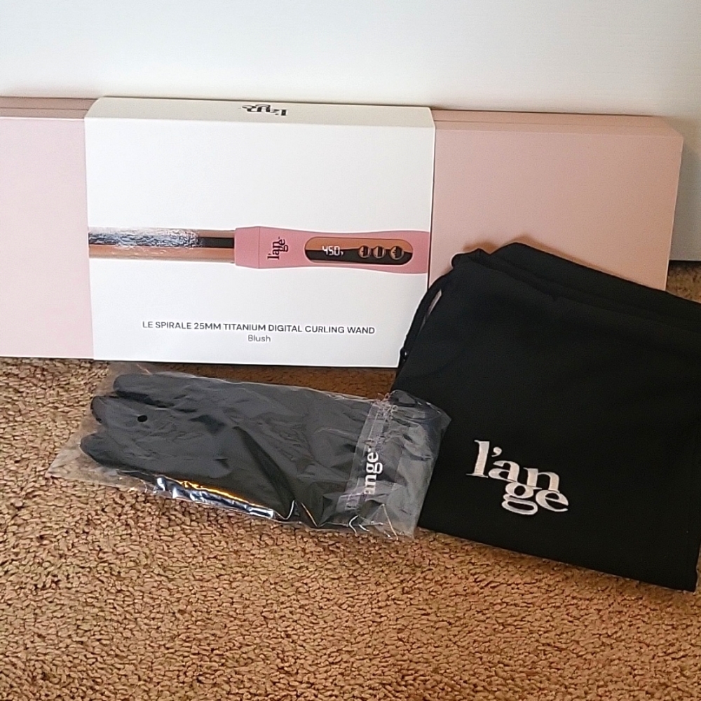 Lan ge Le Spirale 25 mm Titanium Digital Curling Wand